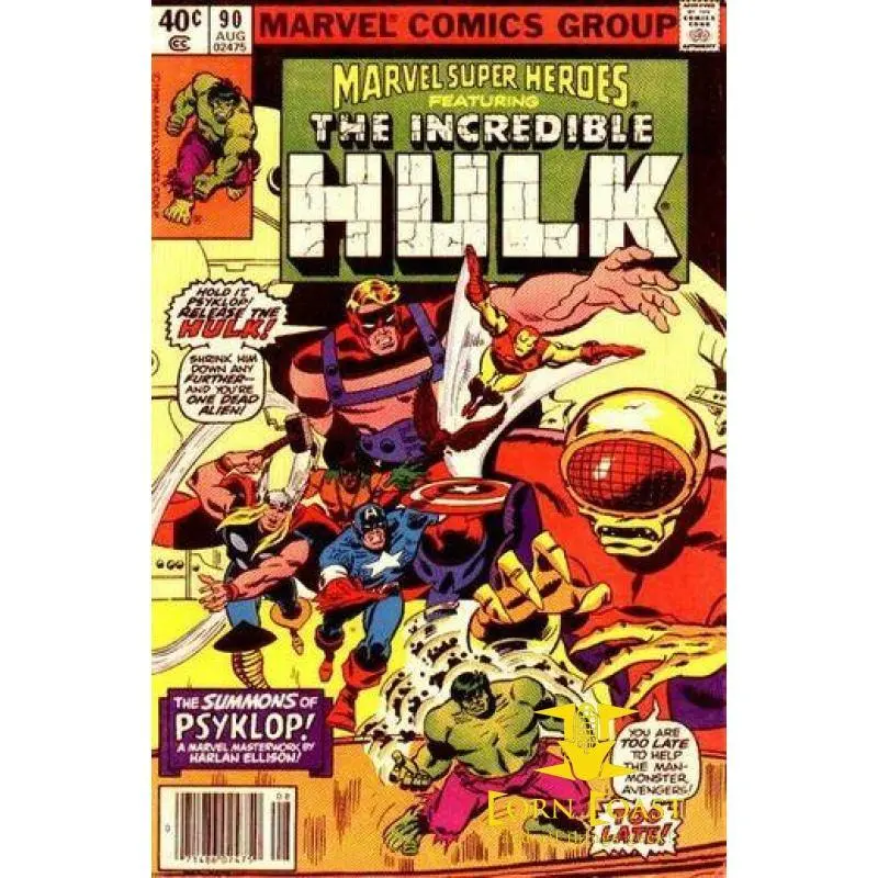 Marvel Super Heroes (1967 1St Series) #90 Vf 1