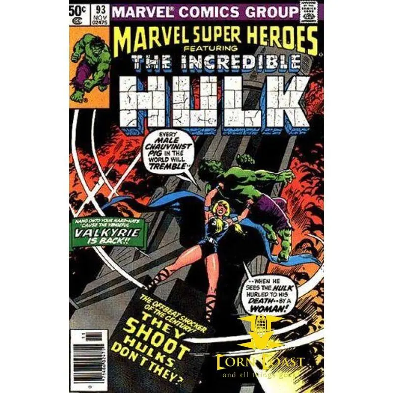 Marvel Super Heroes (1967 1St Series) #93 Vf 1