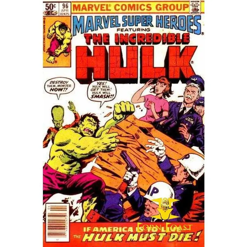 Marvel Super Heroes (1967 1St Series) #96 Vf 1