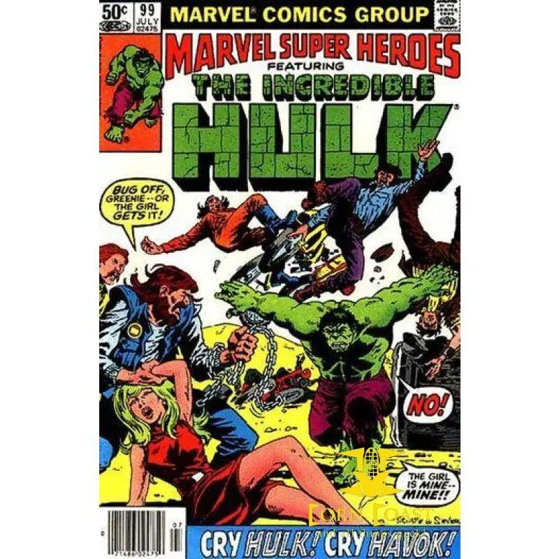 Marvel Super Heroes (1967 1St Series) #99 Vf 1