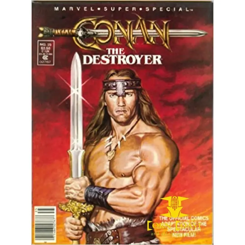 Marvel Super Special #35 Conan The Destroyer 1