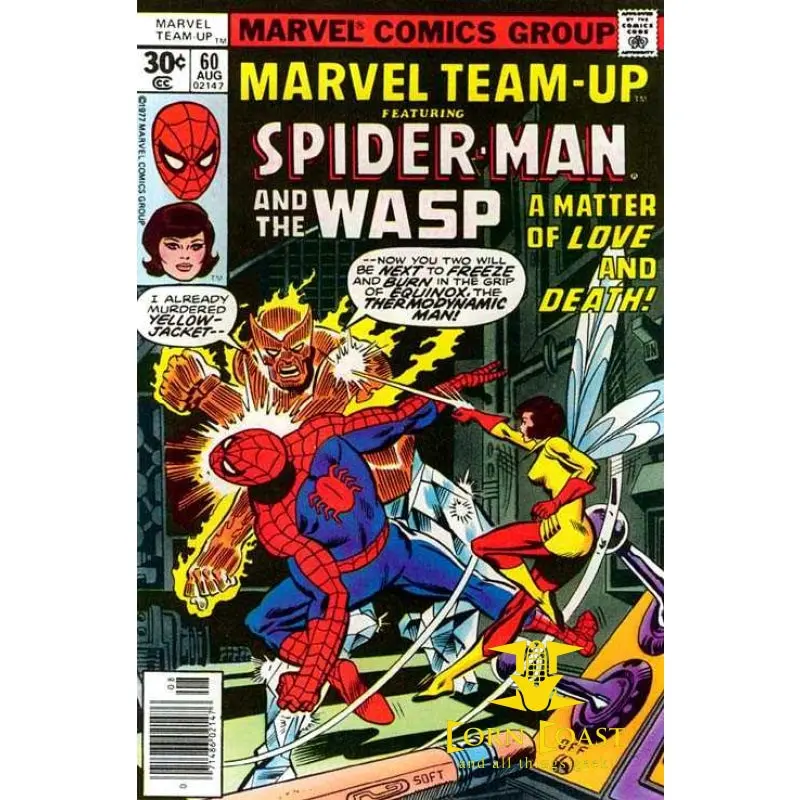 Marvel Team-Up Featuring Spider-Man And The Wasp #60 Vf 1