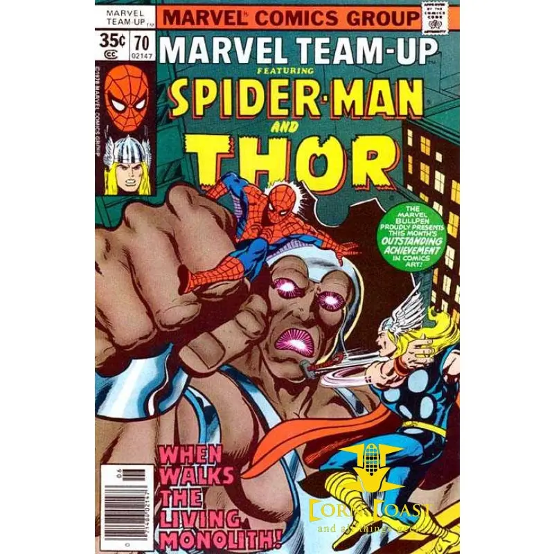 Marvel Team-Up Featuring Spider-Man And Thor #70 Nm 1