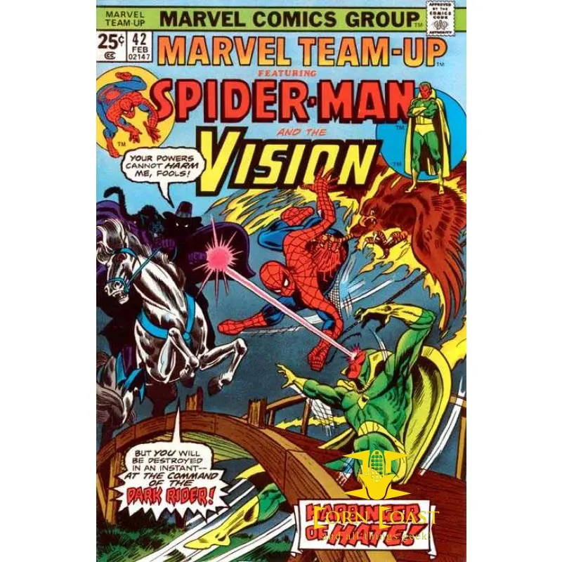 Marvel Team-Up Featuring Spider-Man And Vision #42 Fn 1