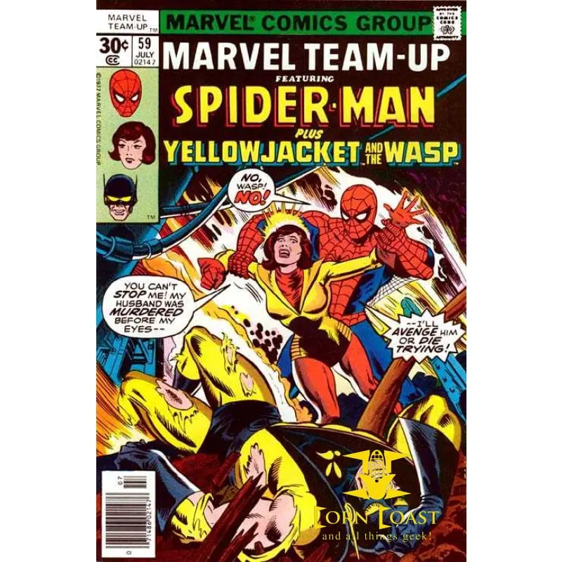 Marvel Team-Up Featuring Spider-Man Plus Yellow Jack And The Wasp #59 Vf 1