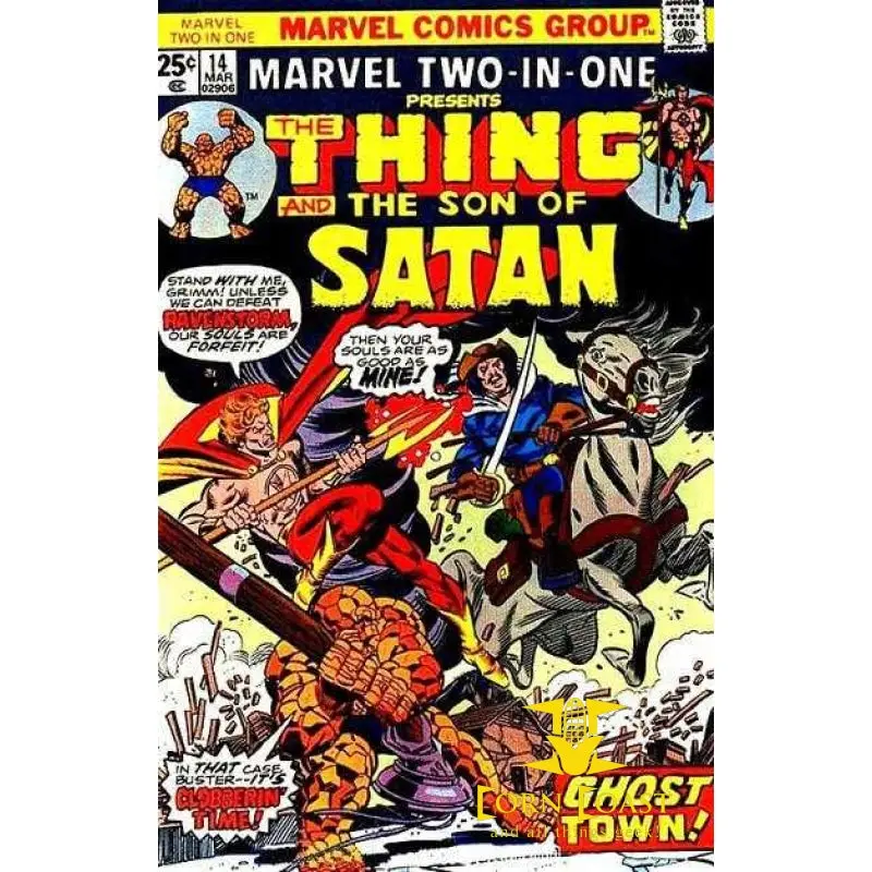 Marvel Two-In-One #14 Vf 1