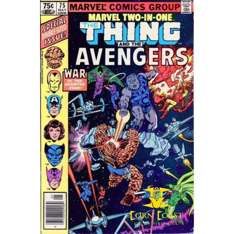 Marvel Two-In-One... Featuring The Thing And The Avengers #75 Nm 1