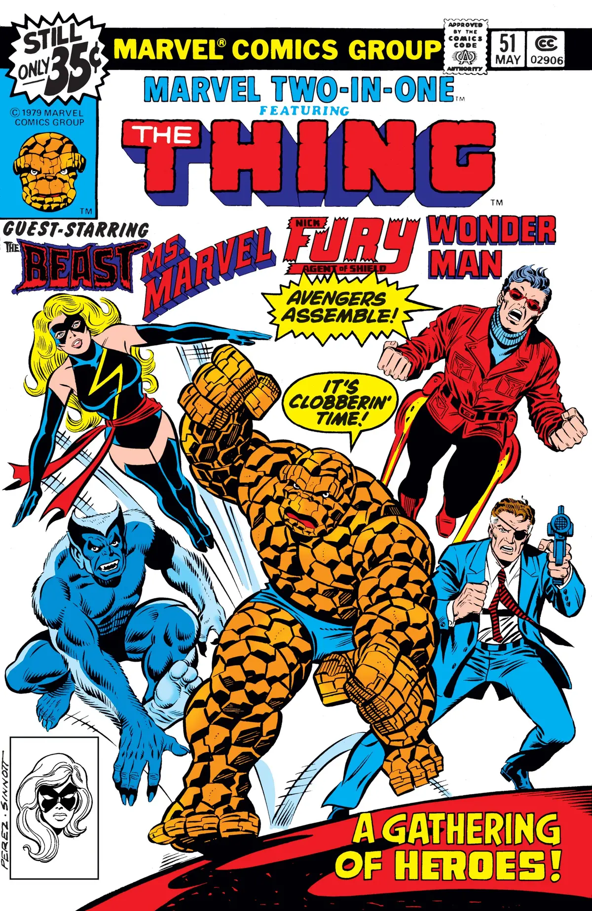 Marvel Two-In-One (Vol 1) #51 Vf 1
