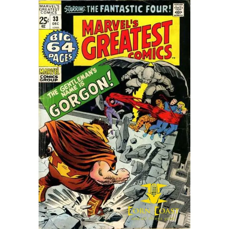 Marvel's Greatest Comics #33 Vf 1