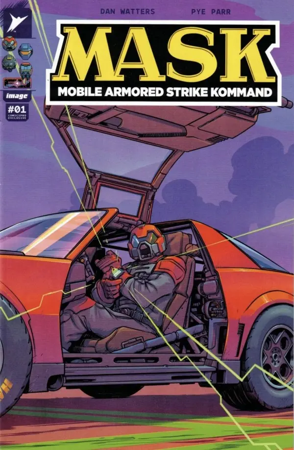 Mask- Mobile Armored Strike Kommand (2026) #1 Retailer Exclusive Variant Ashcan Nm 1