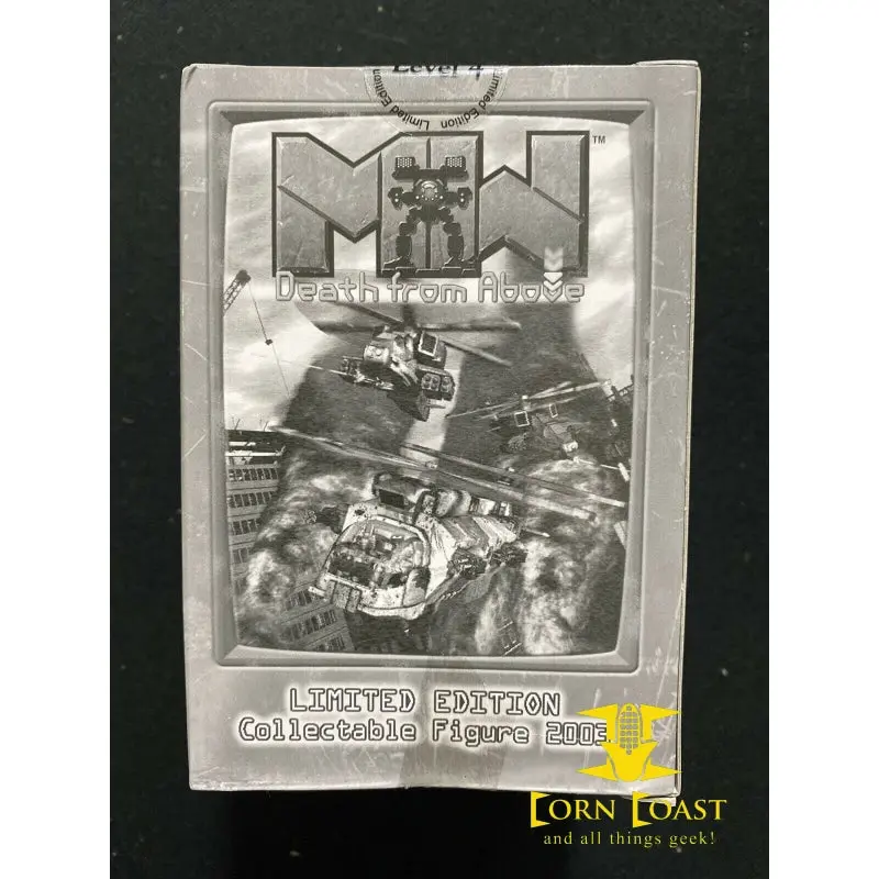 Mechwarrior Death From Above 2003 Limited Edition Collectible Figure New Sealed Level 5 1