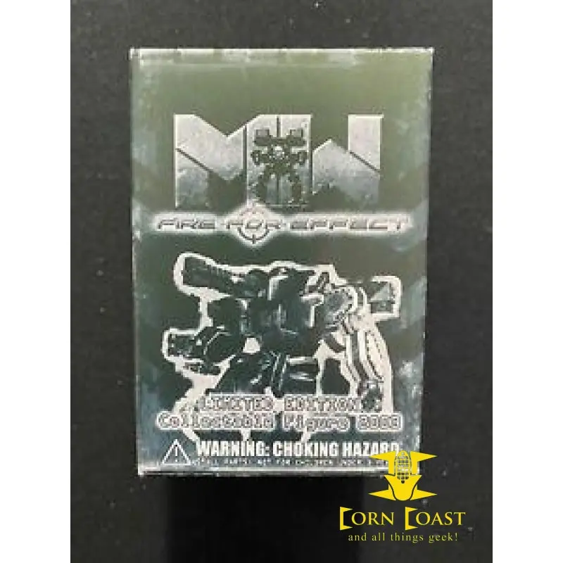 Mechwarrior Fire For Effect 2003 Limited Edition Collectible Figure New Sealed Level 3 1