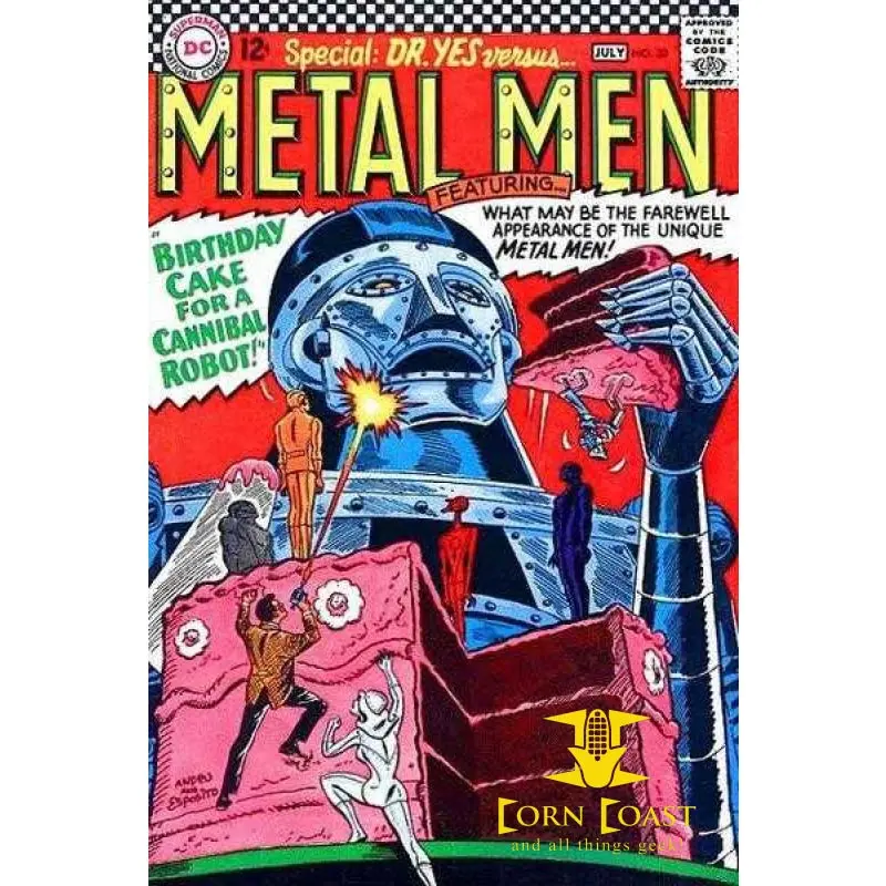 Metal Men #20 Vg 1