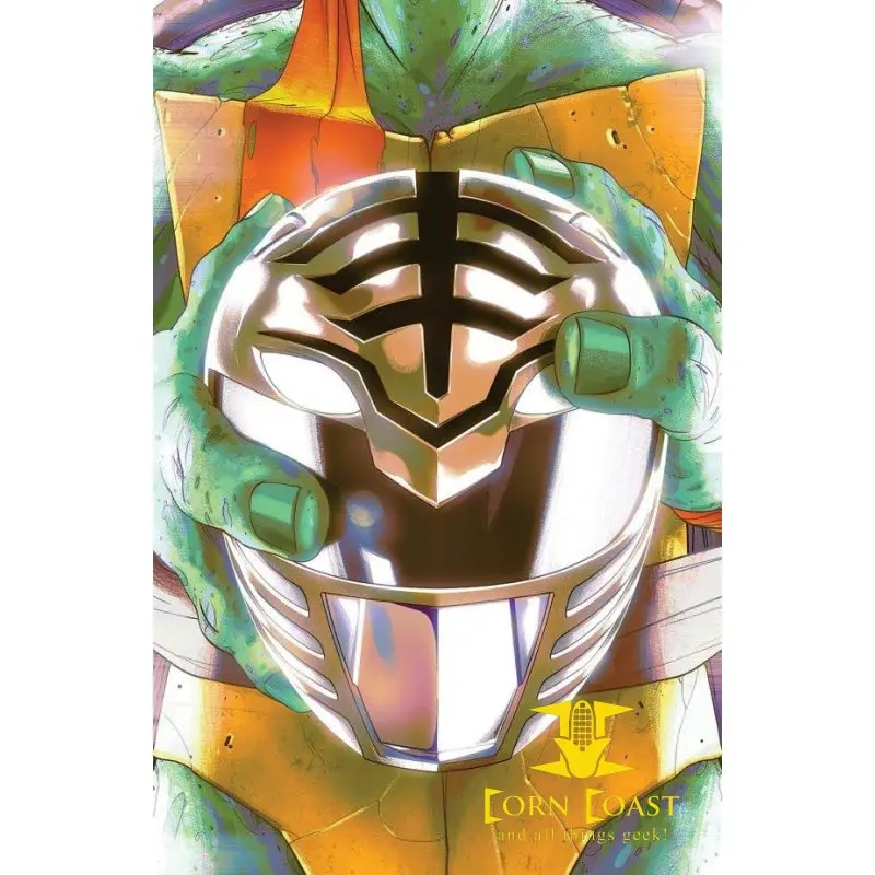 Mighty Morphin Power Rangers / Teenage Mutant Ninja Turtles #4 Retailer Variant 1