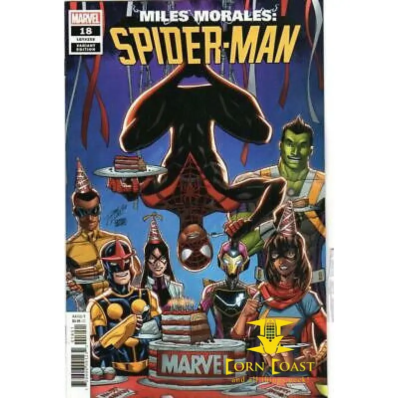 Miles Morales Spider-Man #18 Birthday Var One Per Store 1