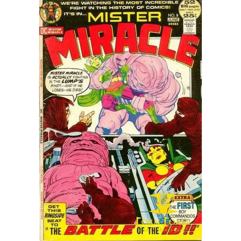 Mister Miracle #8 Fn 1