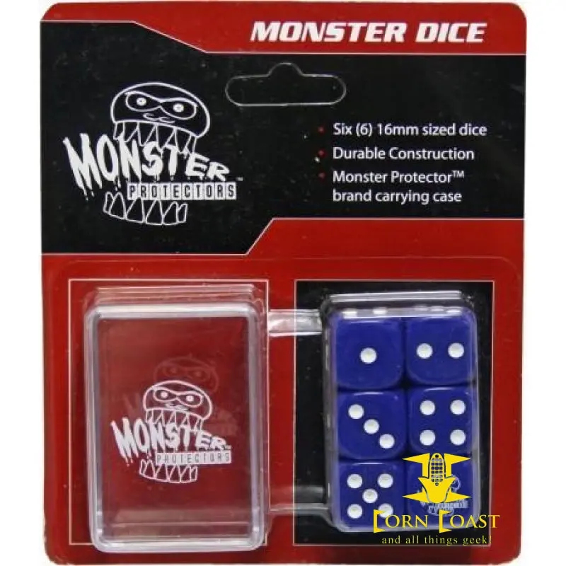 Monster Dice Blue 6 Dice 1