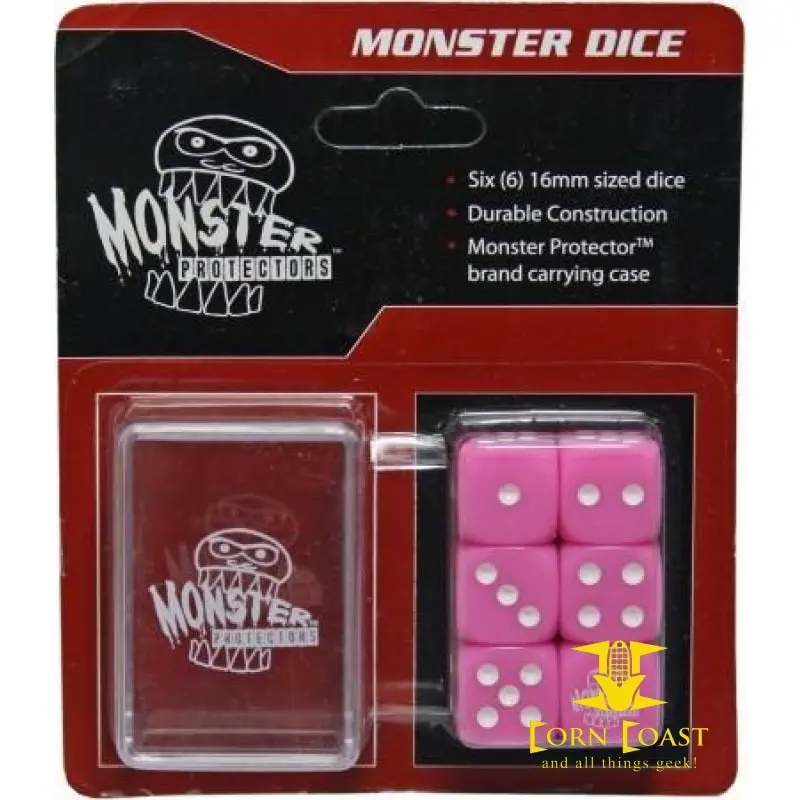Monster Dice Pink 6 Dice 1