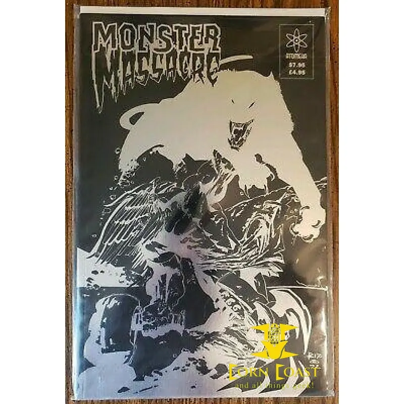 Monster Massacre #1 Silver Metallic Variant Vf 1