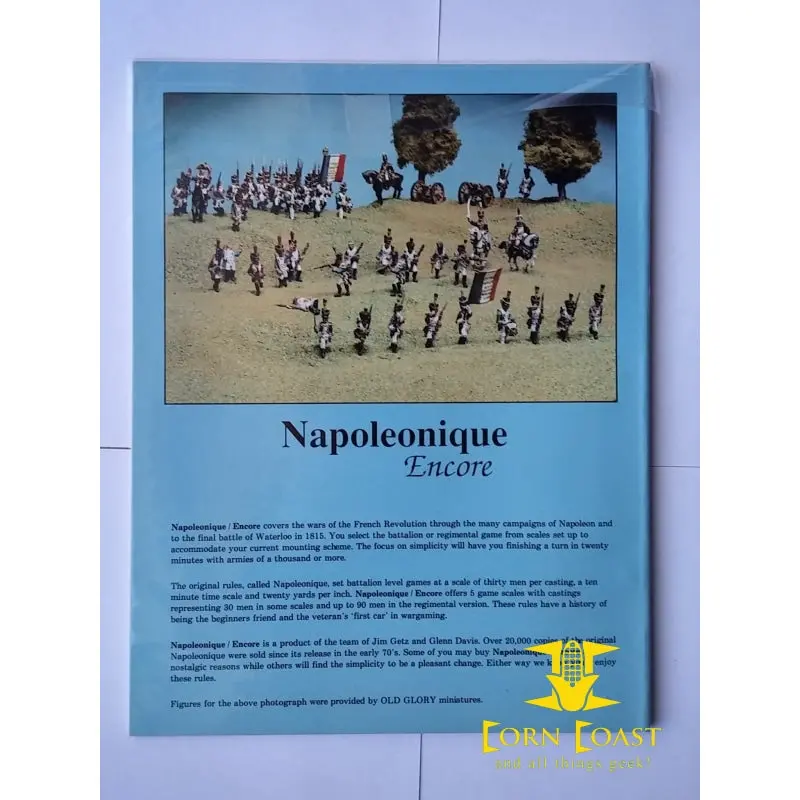 Napoleonique Encore: A Miniature Wargame Of Strategic, Tactical Maneuver In The Napoleonic Era Paperback 2