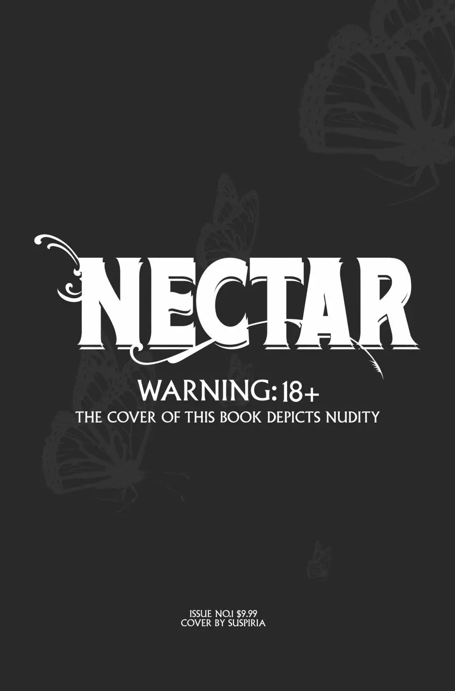 Nectar (2026) #1 Nm 2Nd Printing Suspiria Vilchez Nsfw Black Bag 1