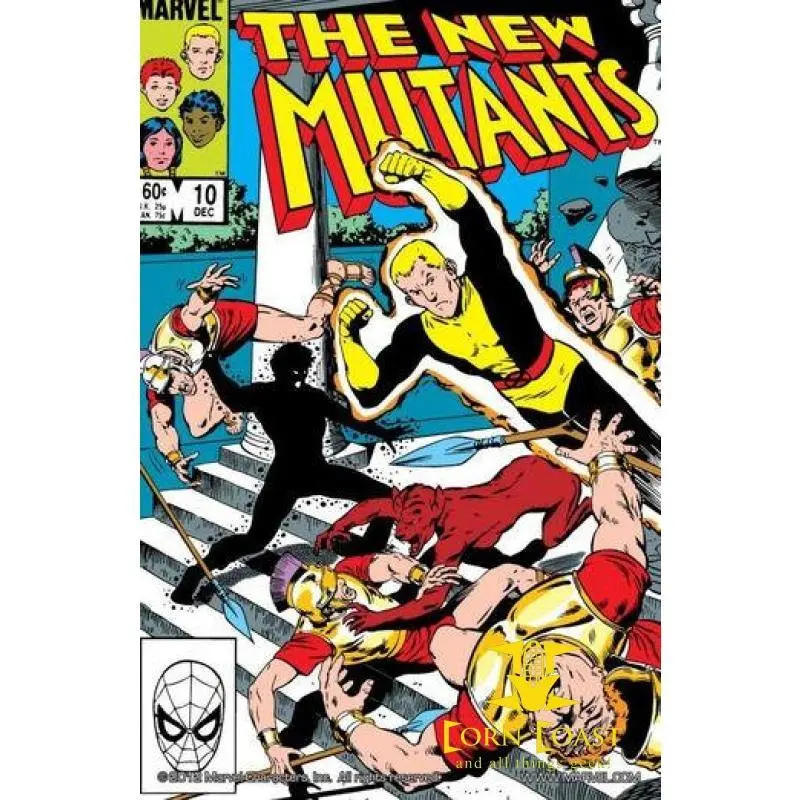 New Mutants (1983 1St Series) #10 1