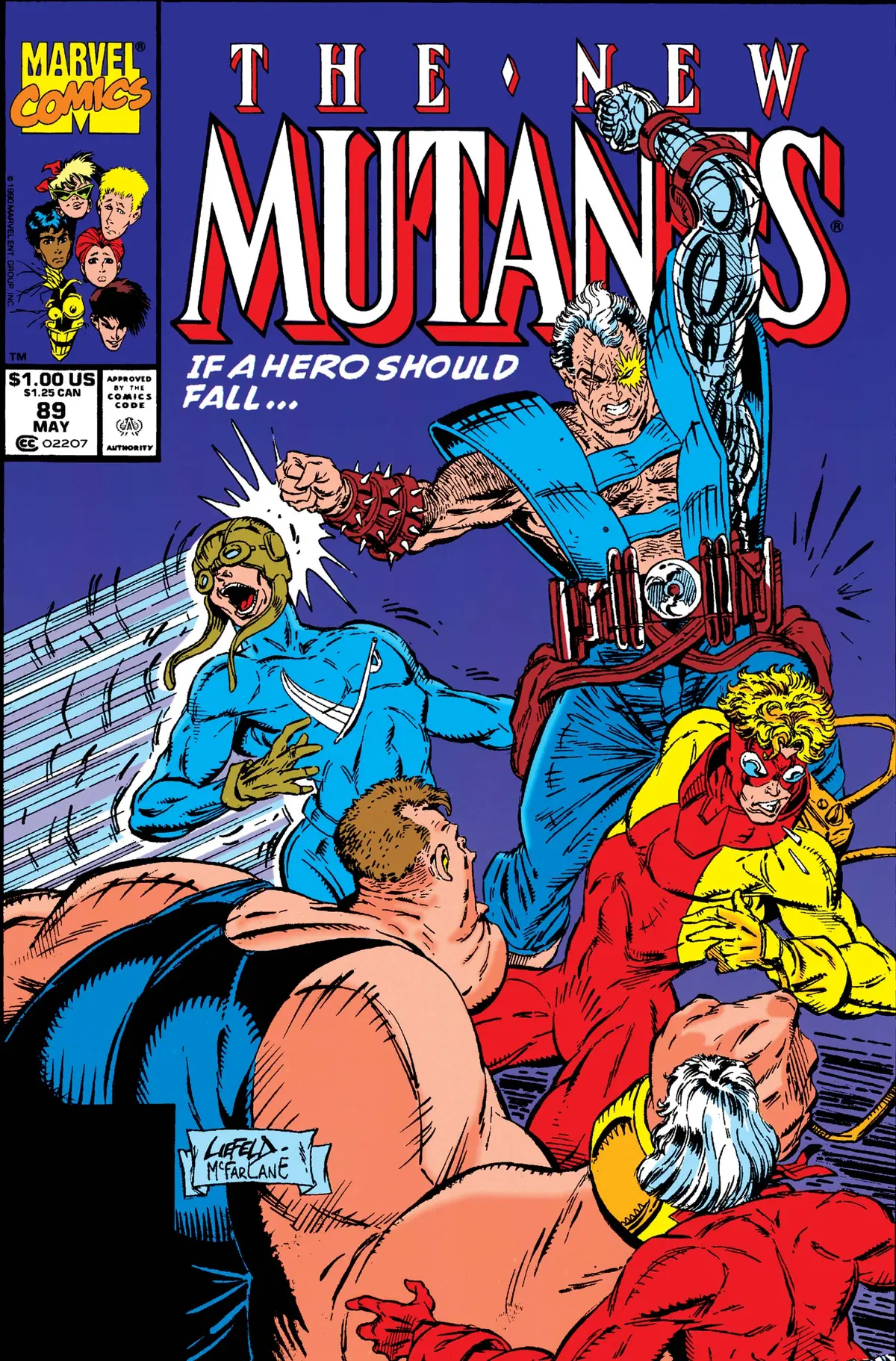 The New Mutants (Vol 1) #89 Vf 1