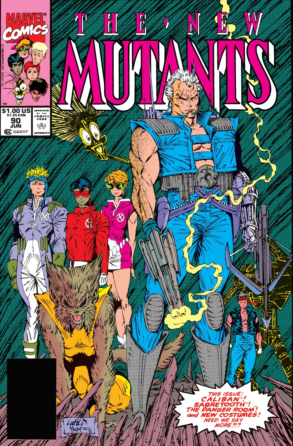 The New Mutants (Vol 1) #90 Vf 1