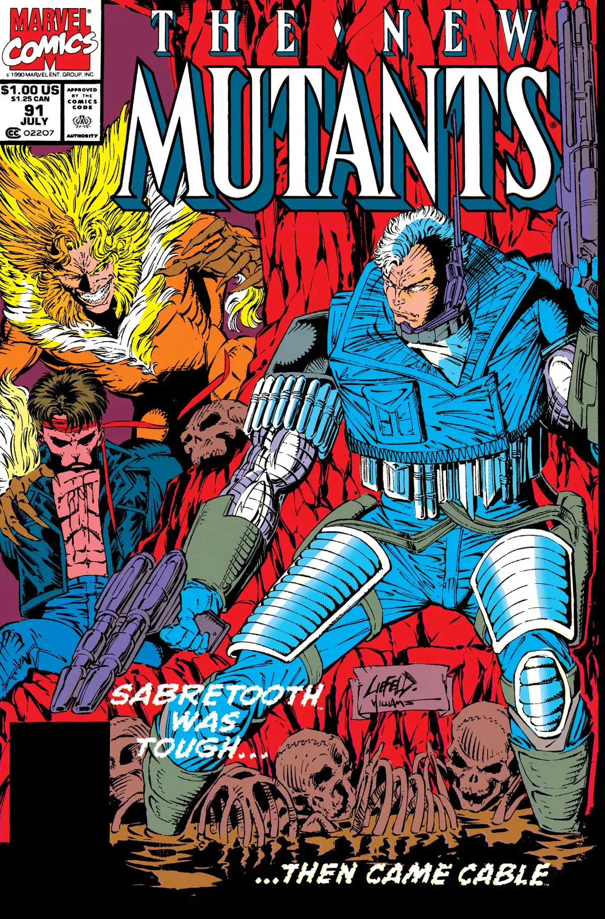 The New Mutants (Vol 1) #91 Vf 1