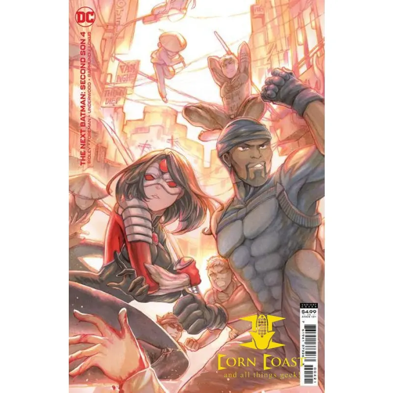 Next Batman Second Son #4 (Of 4) Cvr B Rachta Lin Card Stock Var 1