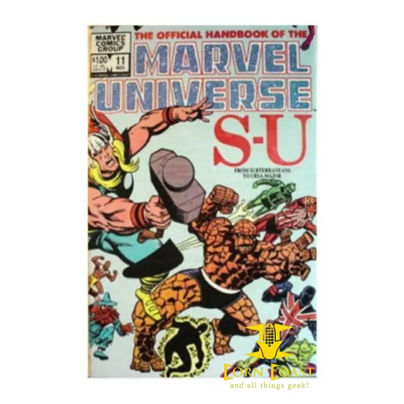 Official Handbook Of The Marvel Universe (1983-1984 Marvel) #11 1