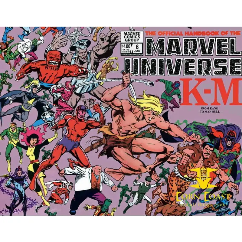 Official Handbook Of The Marvel Universe (1983-1984 Marvel) #6 2