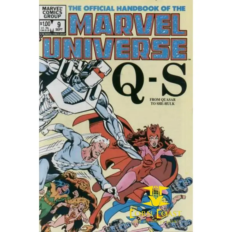Official Handbook Of The Marvel Universe (1983-1984 Marvel) #9 1