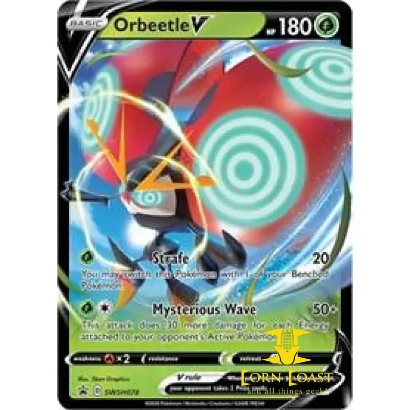 Orbeetle V - Swsh078 Jumbo Cards 1