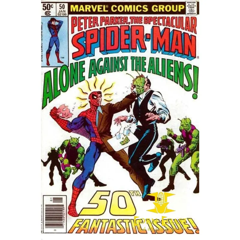 Peter Parker, The Spectacular Spider-Man #50 Vf 1