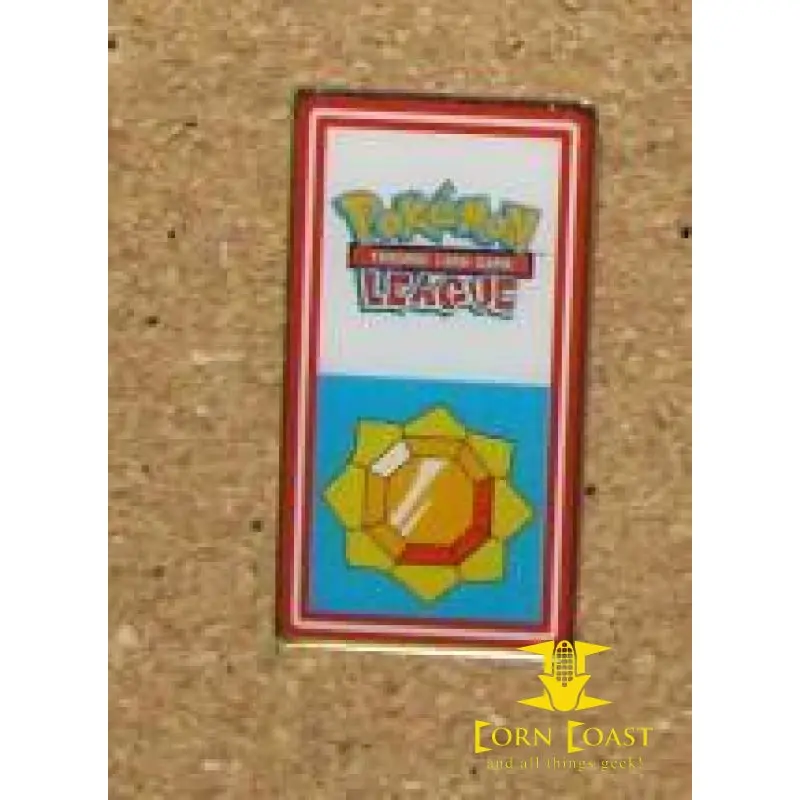 Pokemon League Pins Thunder Badge 1