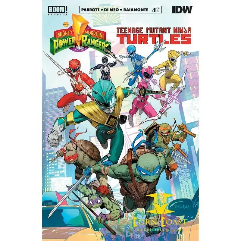 Power Rangers Teenage Mutant Ninja Turtles #1 Cvr A Mora Nm 1