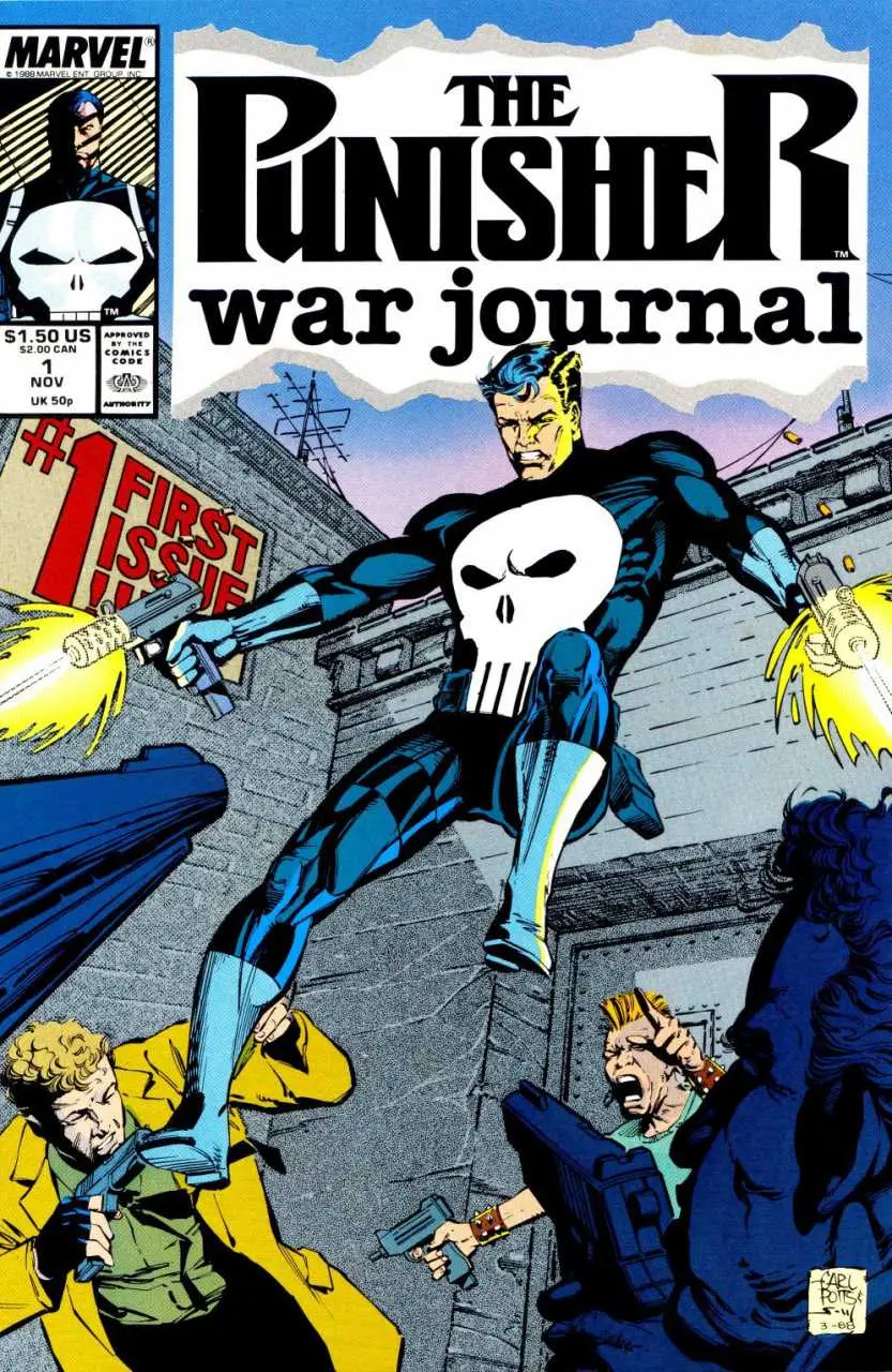 The Punisher War Journal (Vol 1) #1 Vf 1