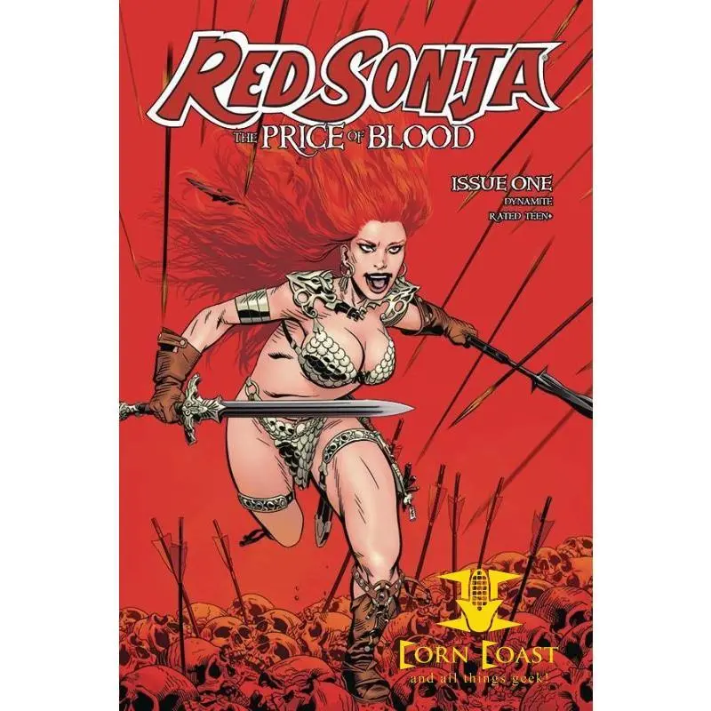 Red Sonja Price Of Blood #1 Cvr B Golden 1