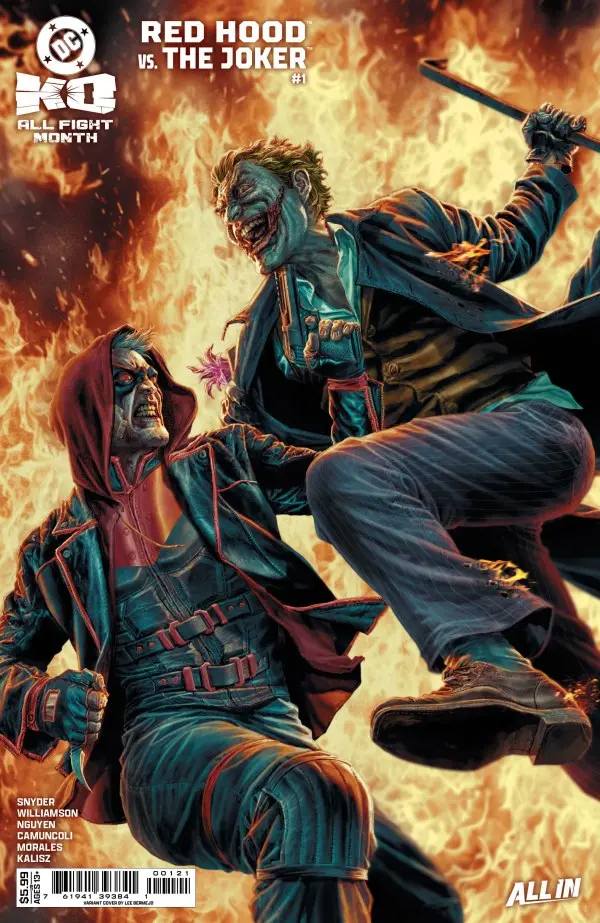 Dc K.O. (2025) -Round Eight- Red Hood Vs. The Joker #1 Cover C Lee Bermejo Variant Nm 1