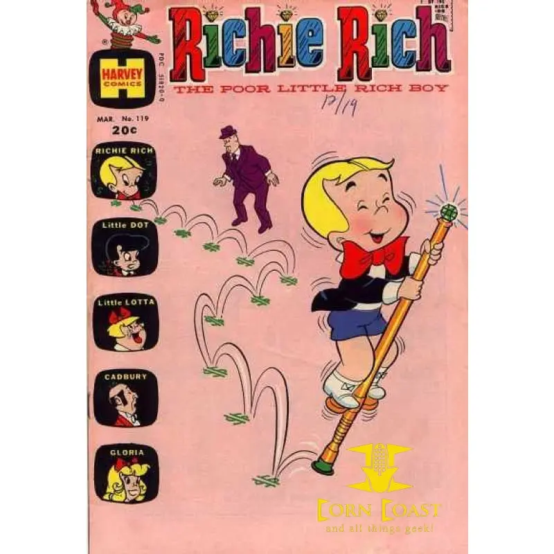 Richie Rich Poor Little Rich Boy #119 1
