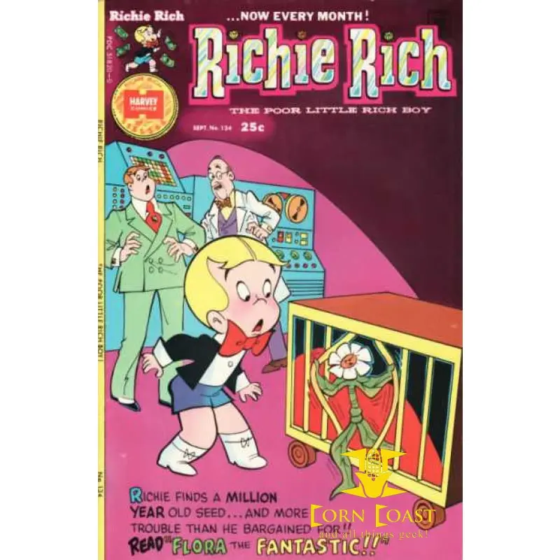 Richie Rich Poor Little Rich Boy #134 1