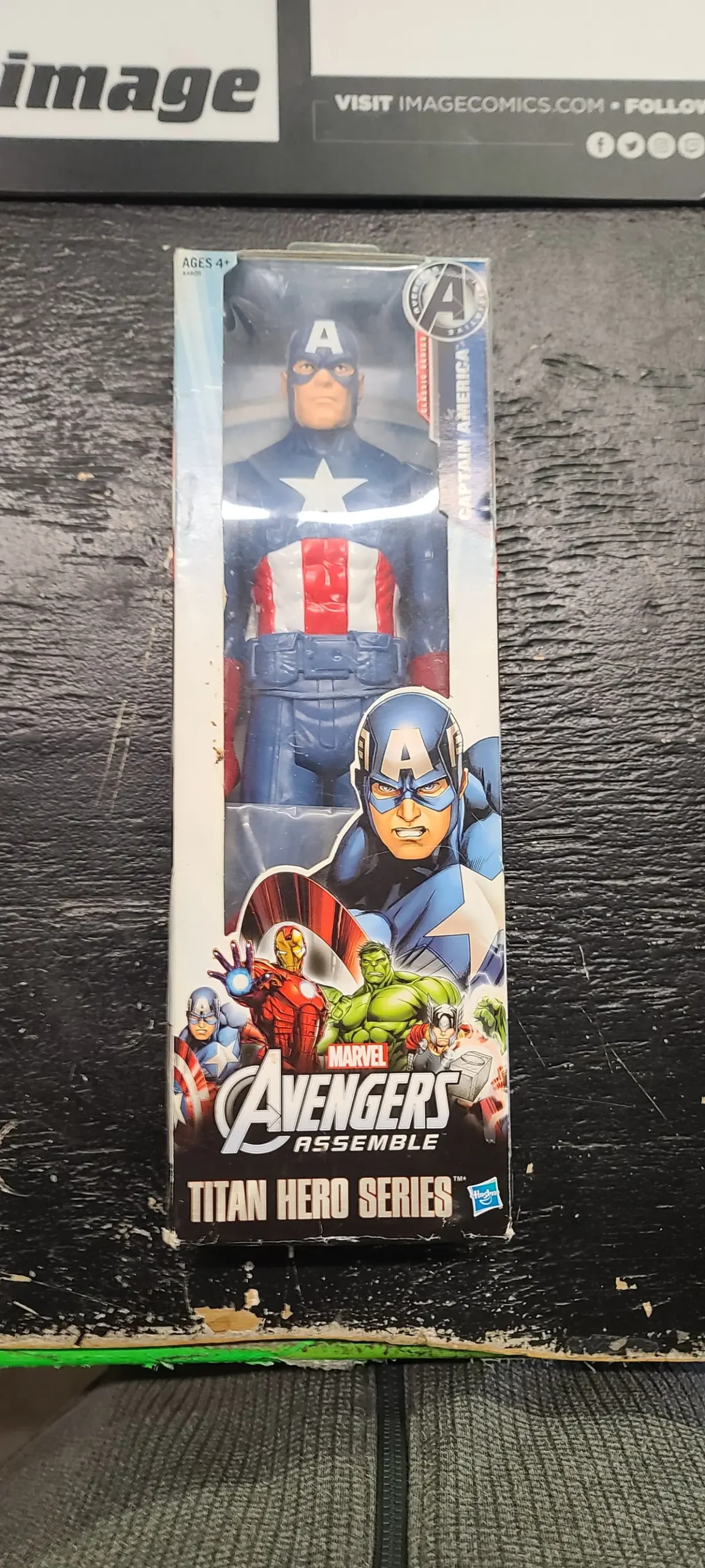 Marvel Avengers Titan Hero Series Captain America Action Figure 12" 1
