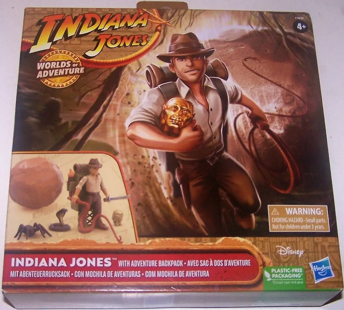 Indiana Jones Figure With Adventure Backpack Worlds Of Adventure 1