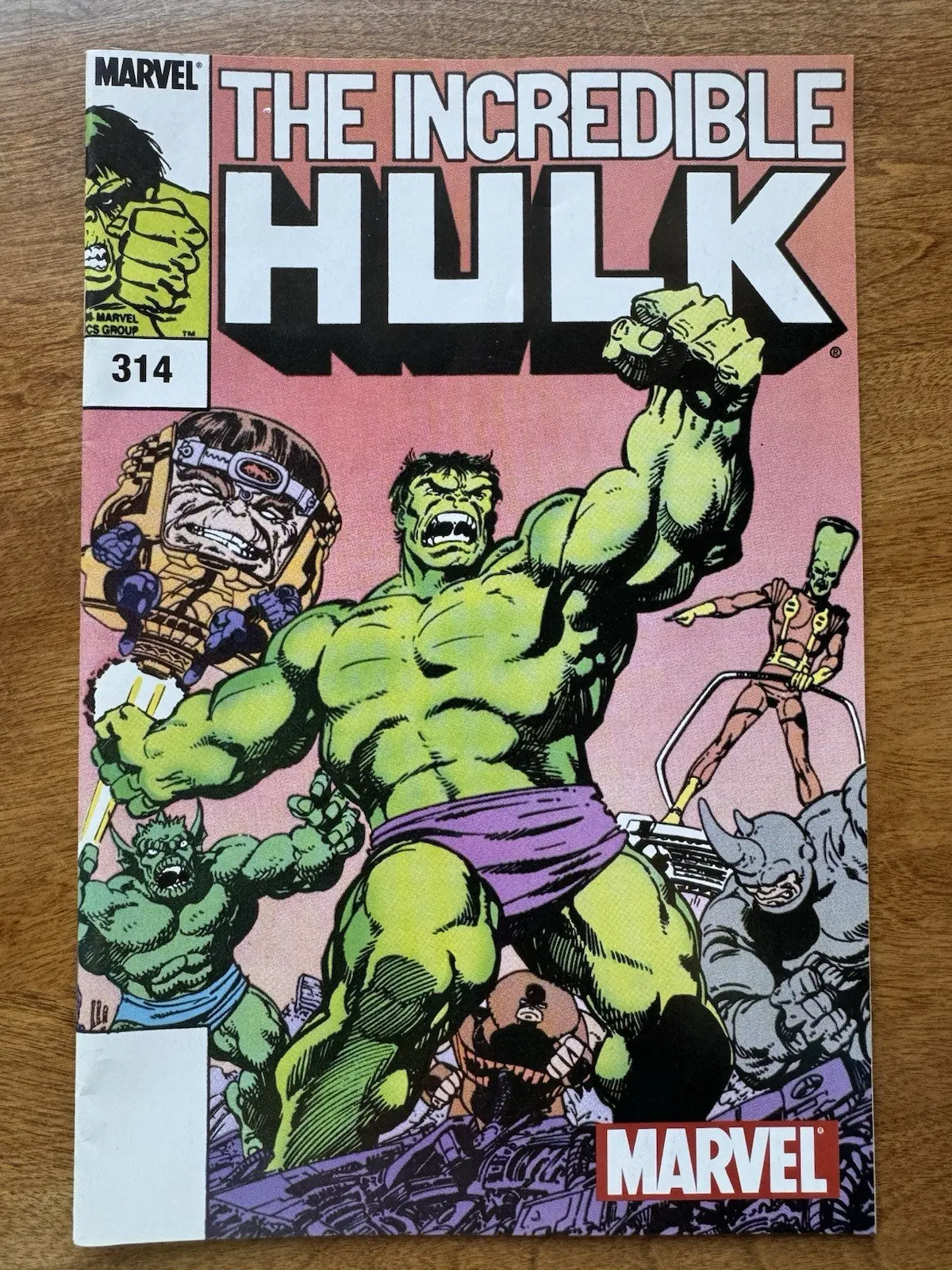 The Incredible Hulk (Vol 1) #314 Reprint Fn/Vg 1