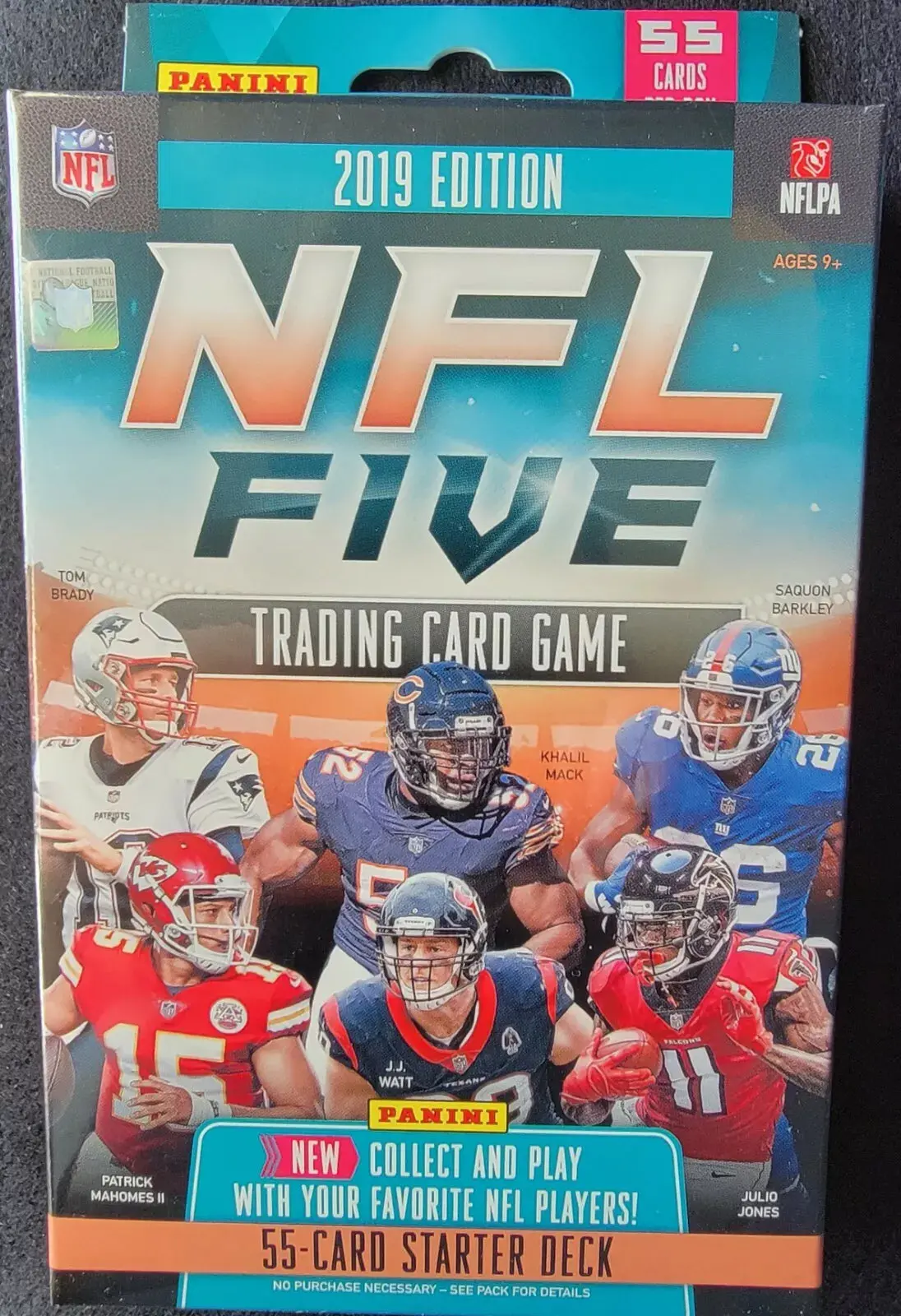 2019 Panini Nfl Five Trading Card Game Pack - Sealed 1