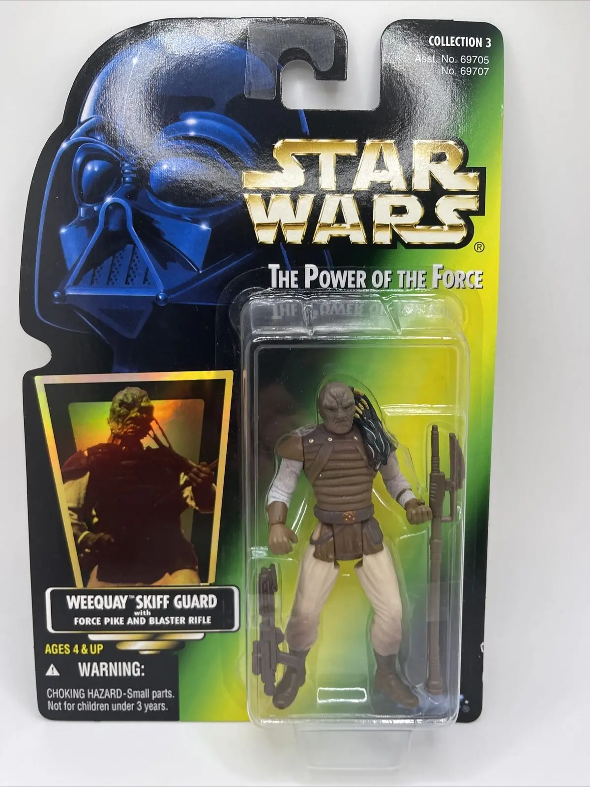 Star Wars Weequay Skiff Guard The Power Of The Force 1996 3.75 Inch Figure 1