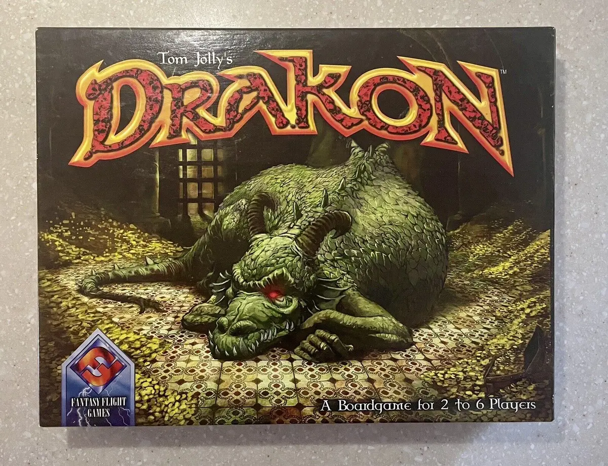 Tom Jolly's Drakon 2Nd Edition Board Game - Sealed 1