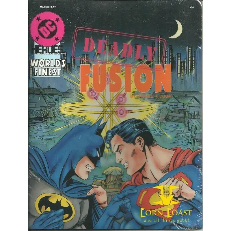 1990 Mayfair Dc Heroes Deadly Fusion Rpg 1