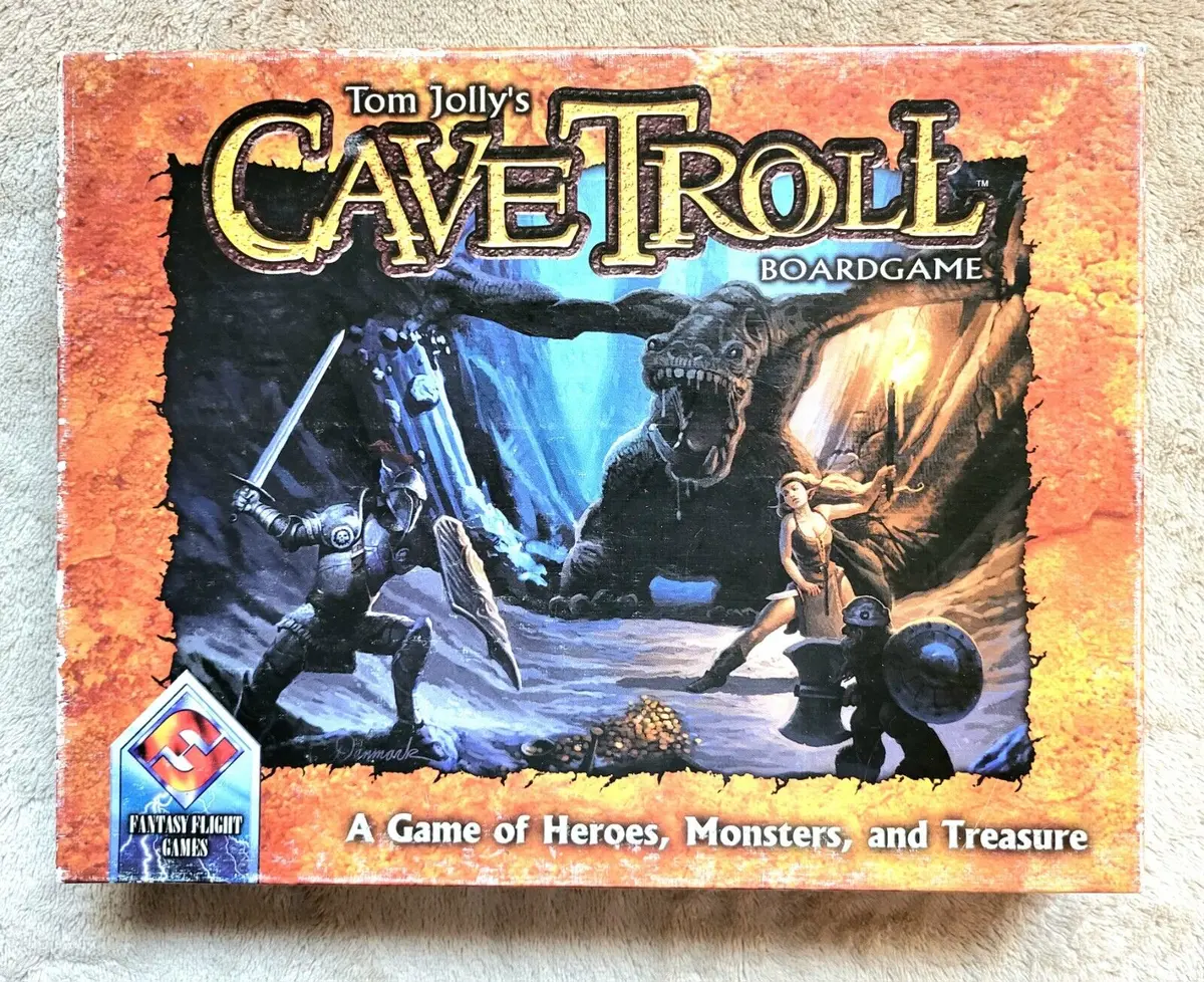 Tom Jolly's Cave Troll Board Game - Sealed 1